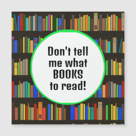 Bücher entwerfen Magnetkarte