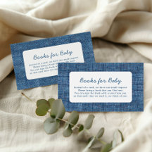 Bücher für Baby Blue Jean Baby Denim Baby Shower
