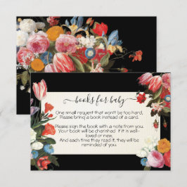 Bücher für Baby blühen Kinderduschkarte Einladung