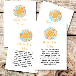 Bücher für Baby Boho Sun kommen hier zur Sonne Begleitkarte