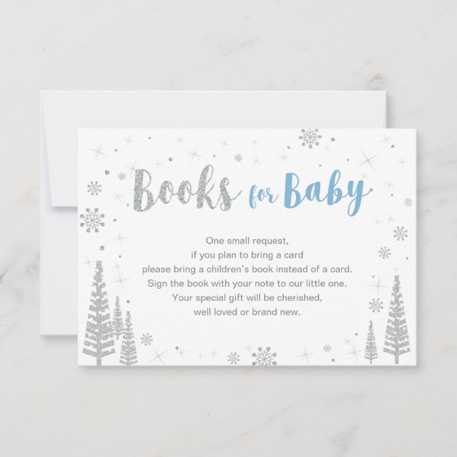 Bücher für Baby, Buchungsanfrage, Kinderdusche Einladung (Vorderseite)