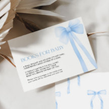 Bücher für Baby Card Blue Books