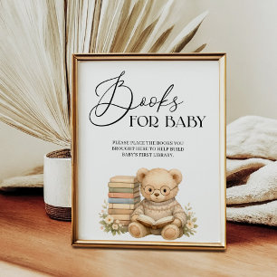 Bücher für Baby-Geschichtenbuch Neues Kapitel Baby Poster