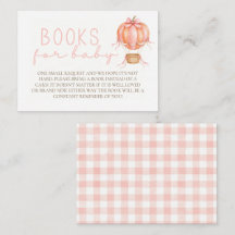 Bücher für Baby Kleiner Kürbis Rosa Gingham