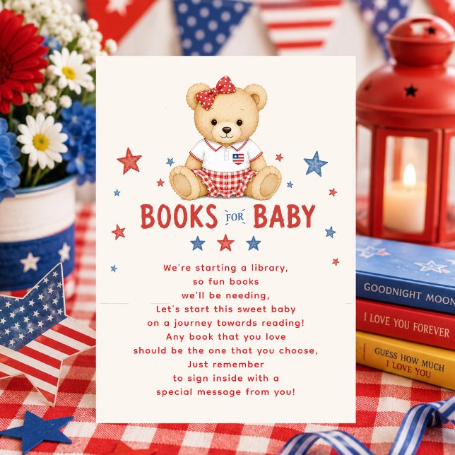 Bücher für Baby Mädchen Karte (Von Creator hochgeladen)