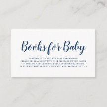 Bücher für Baby Navy Blue Polka Dot Baby Dusche