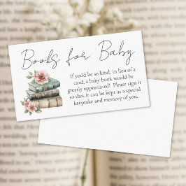 Bücher für Baby New Kapitel Blumenspülung Begleitkarte