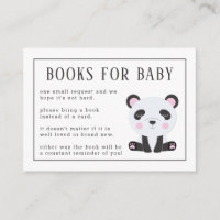 Bücher für Baby Panda Baby Dusche