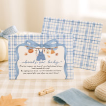 Bücher für Baby Pumpkin Blue Fall Baby Dusche