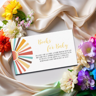 Bücher für Baby Ray of Sunshine Baby Shower Begleitkarte