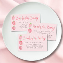 Bücher für Baby Strawberry Baby Shower