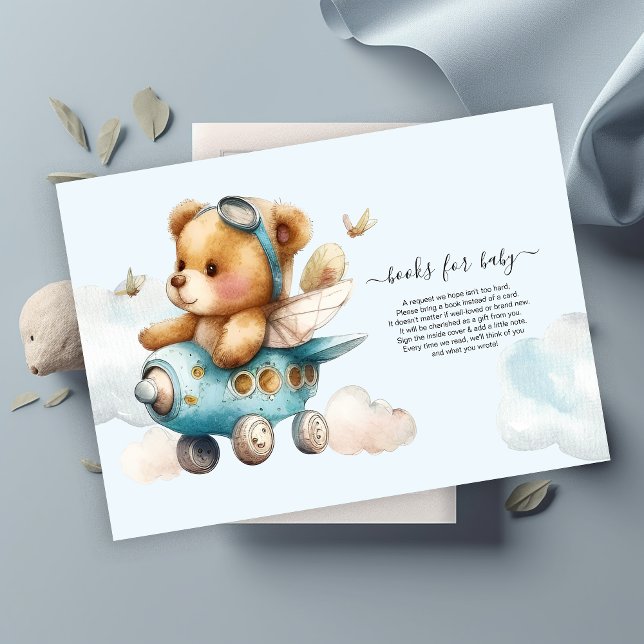 Bücher für Baby Teddy Bear Einladung (Von Creator hochgeladen)