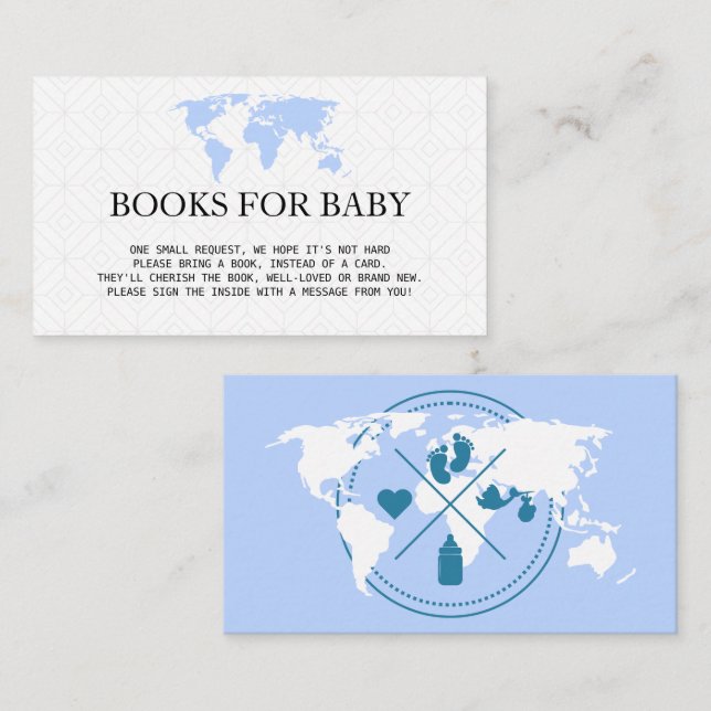 Bücher für Baby Travel Passport Boarding Pass Begleitkarte (Vorne/Hinten)