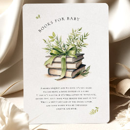 Bücher für Baby Watercolor Babydusche