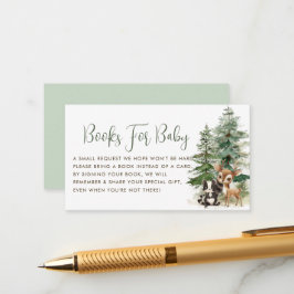 Bücher für Baby Woodland Booking Adventure Baby Du Begleitkarte