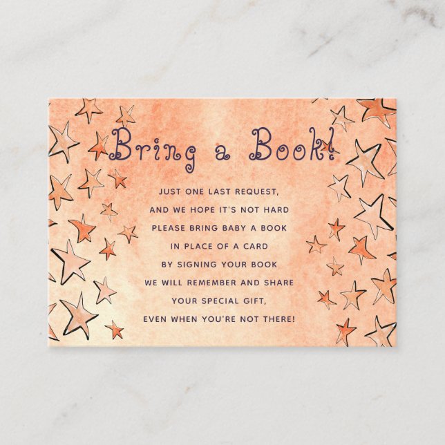 Bücher für Babys, die eine Bucheinführungskarte mi Begleitkarte (Vorderseite)