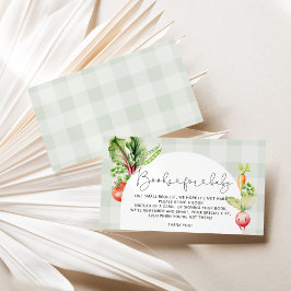 Bücher für Babytickets für einheimische Bauern Begleitkarte