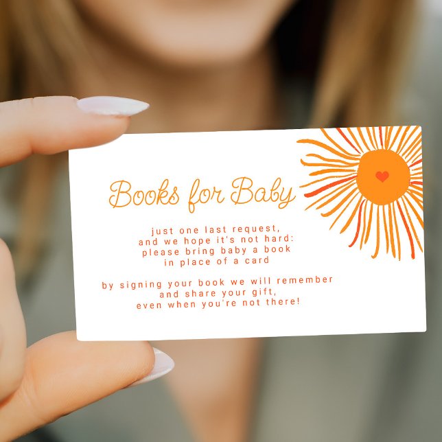 Bücher für das Baby bringen eine Babydusche mit Bü Begleitkarte (Von Creator hochgeladen)