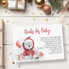 Bücher für den Santa Polar Teddy Bear Begleitkarte