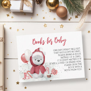 Bücher für den Santa Polar Teddy Bear Begleitkarte