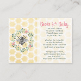 Bücher für die Babybibliothek mit Mädchenkarte Ros Begleitkarte