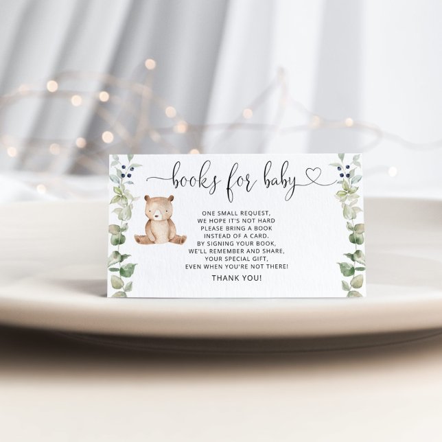 Bücher für die Holzbärenhalterung Begleitkarte (Von Creator hochgeladen)