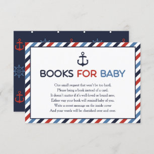 Bücher für die Kinderkarte Einladung