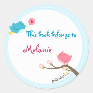 Bücher für individuell angepasste Birdie Stickers