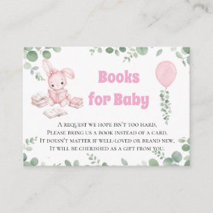 Bücher für Mädchen Little Bunny Eukalyptus-Baby-Pa Begleitkarte