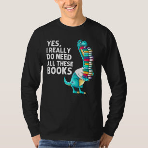 Bücher für Männer - Bücherwurm-Leser T-Shirt