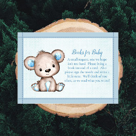 Bücher für Niedlich-braunen Baby Bär für Boy Shows Begleitkarte