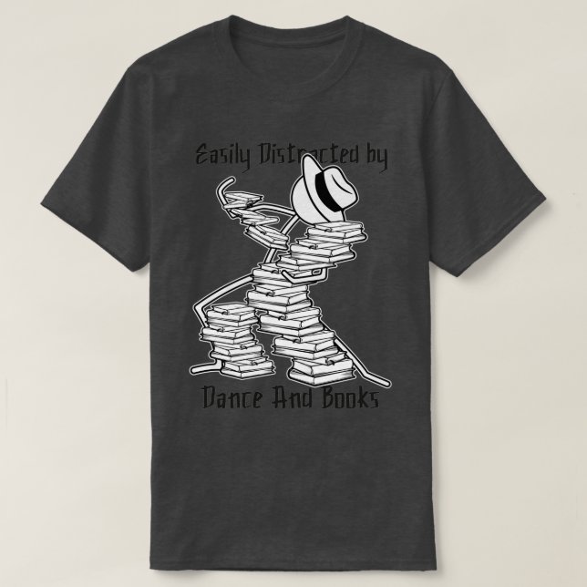 Bücher für Tanz und Bücher - Definition Bookworter T-Shirt (Design vorne)