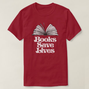Bücher Gerettet Leben T-Shirt