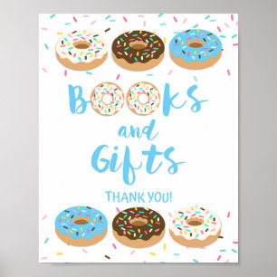 Bücher & Geschenke Duschtisch Schild Blue Donuts