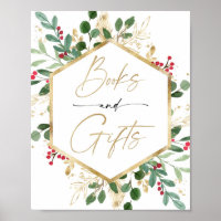 Bücher Geschenke signieren Weihnachten Rot Gold Ba