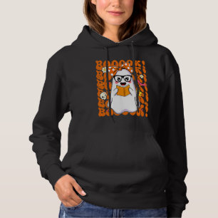 Bücher Ghost Boom Bücher Bibliothek Lehrer Hallo Hoodie