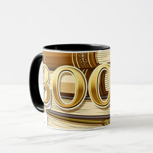 Bücher Gold-Ton-Kunst Leser Schriftsteller Bibliop Tasse