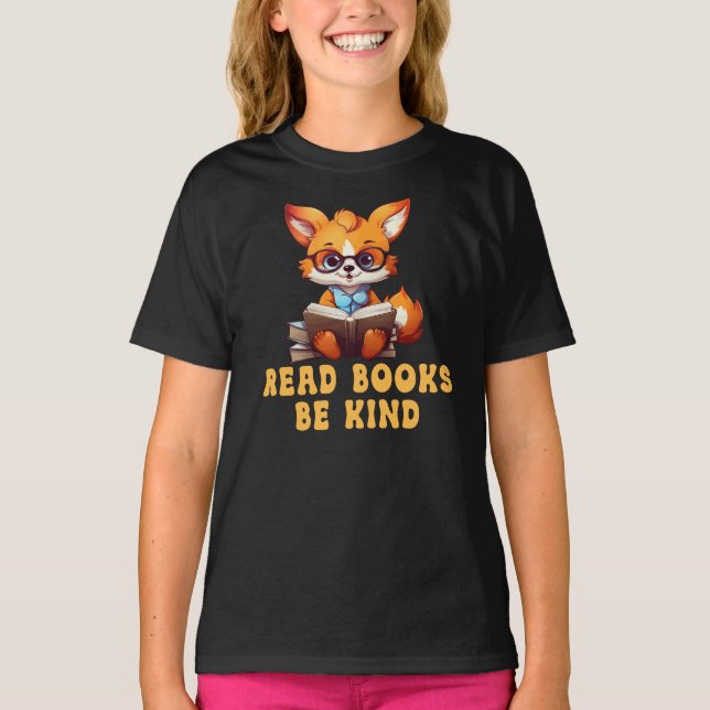 Bücher gut lesen T-Shirt (Vorderseite)
