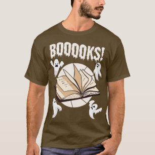 Bücher Halloween Book Ghost T-Shirt