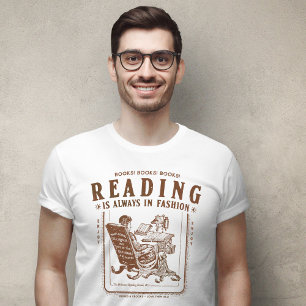 Bücher immer in Mode lesen T-Shirt