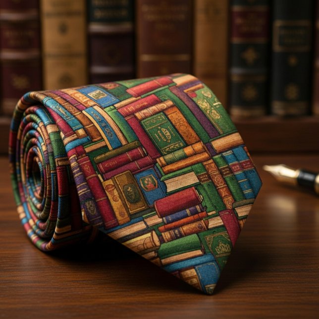 Bücher in den Regalen Krawatte (Von Creator hochgeladen)
