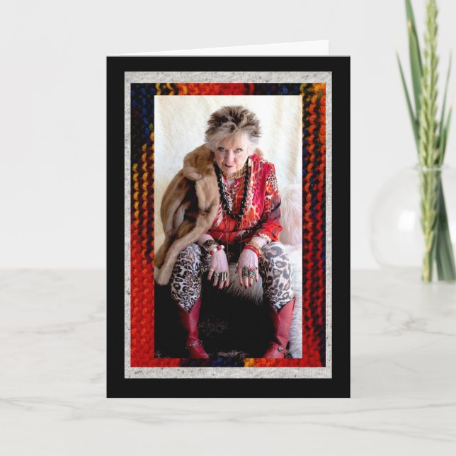 Bücher, Kaffee, Schneekarte für neue Jahre Karte (Vorderseite)