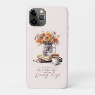 Bücher, Kaffee und Regentage Case-Mate iPhone Hülle