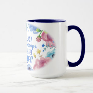 Bücher, Kunst, Schlaf Tasse