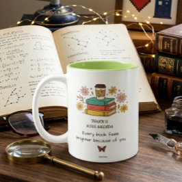Bücher Lehrer Danke Geschenk Personalisierte Tasse