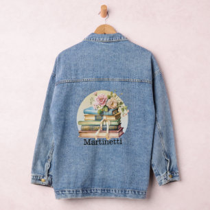 Bücher, Lehrer, Shop Jeansjacke