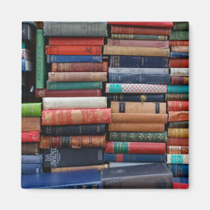 Bücher lesen alte Bücher der Liebe Magnet