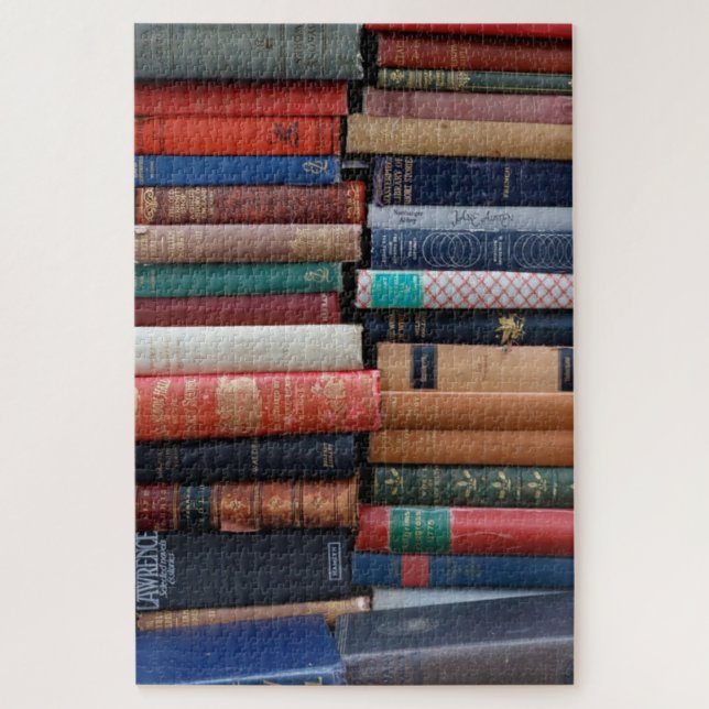 Bücher lesen alte Bücher der Liebe Puzzle (Vertikal)