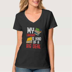 BÜCHER LESEN BIBLIOTHEK BIBLIOTHEKAR BÜCHER Großes T-Shirt
