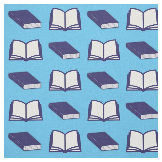 Bücher lesen Bibliothekare Schulbedarf Lehrer Stoff (Muster)